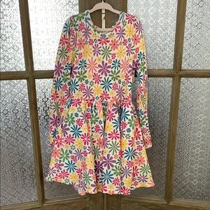 Peek Multicolored Floral Girls Dress - Size 8